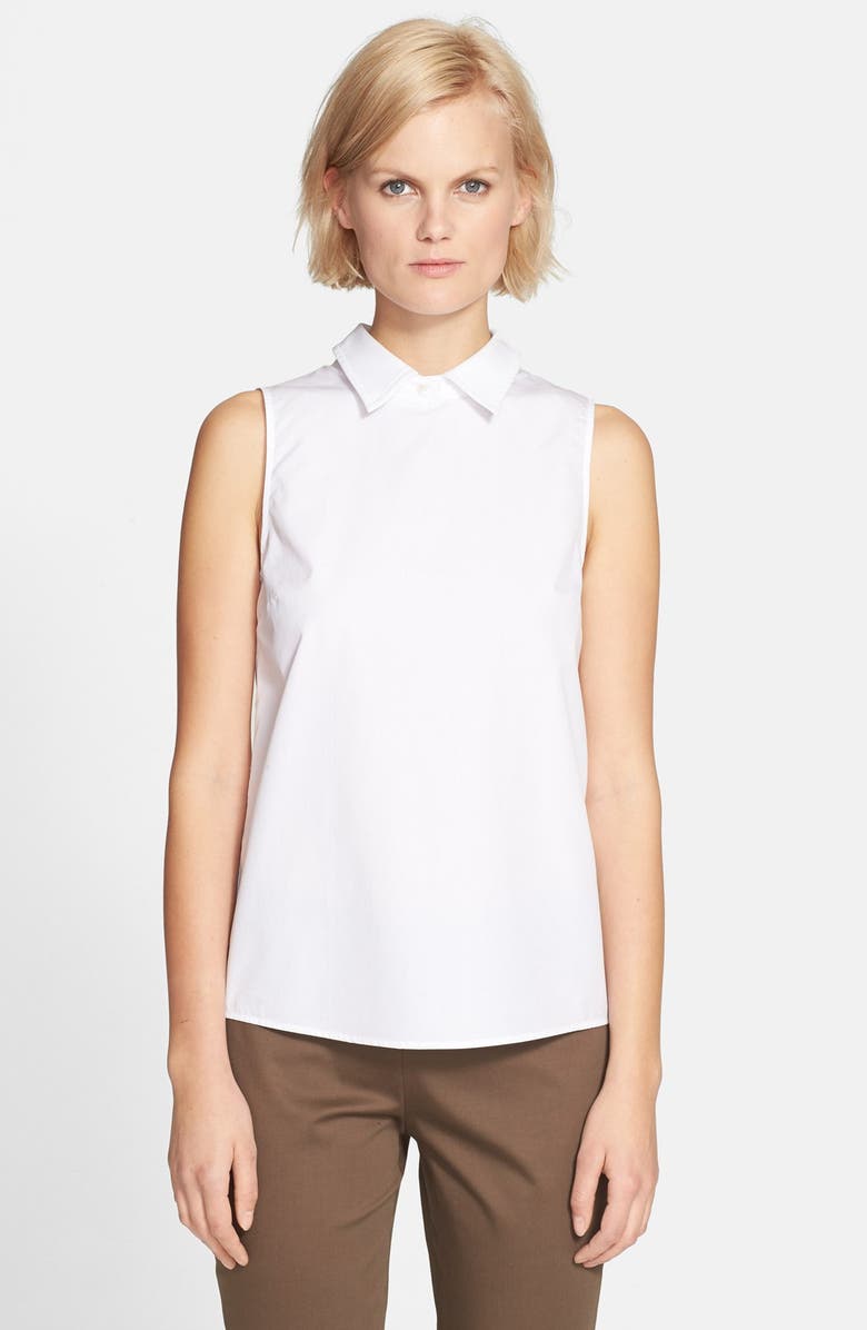 Theory 'Marbie' Sleeveless Blouse, Main, color,