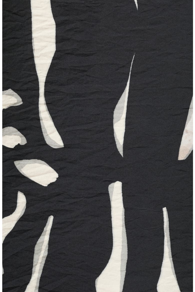 Zebra Print Sleeveless Minidress, Alternate, color, BLACK