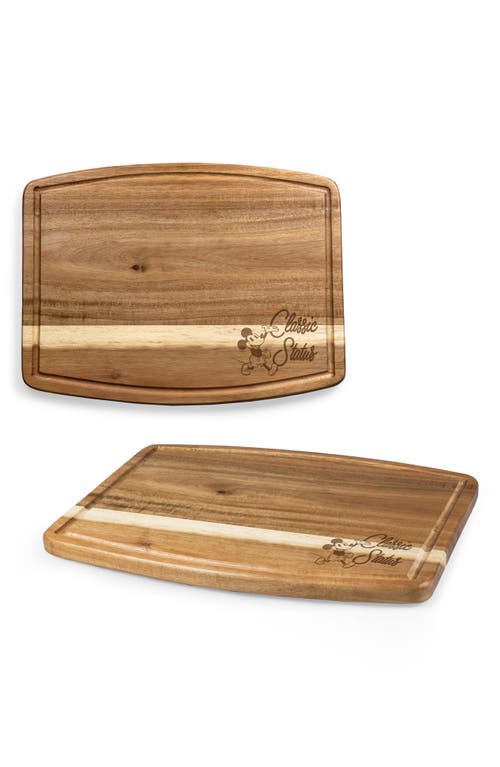 Picnic Time Disney® Mickey Mouse Ovale Cutting Board In Brown