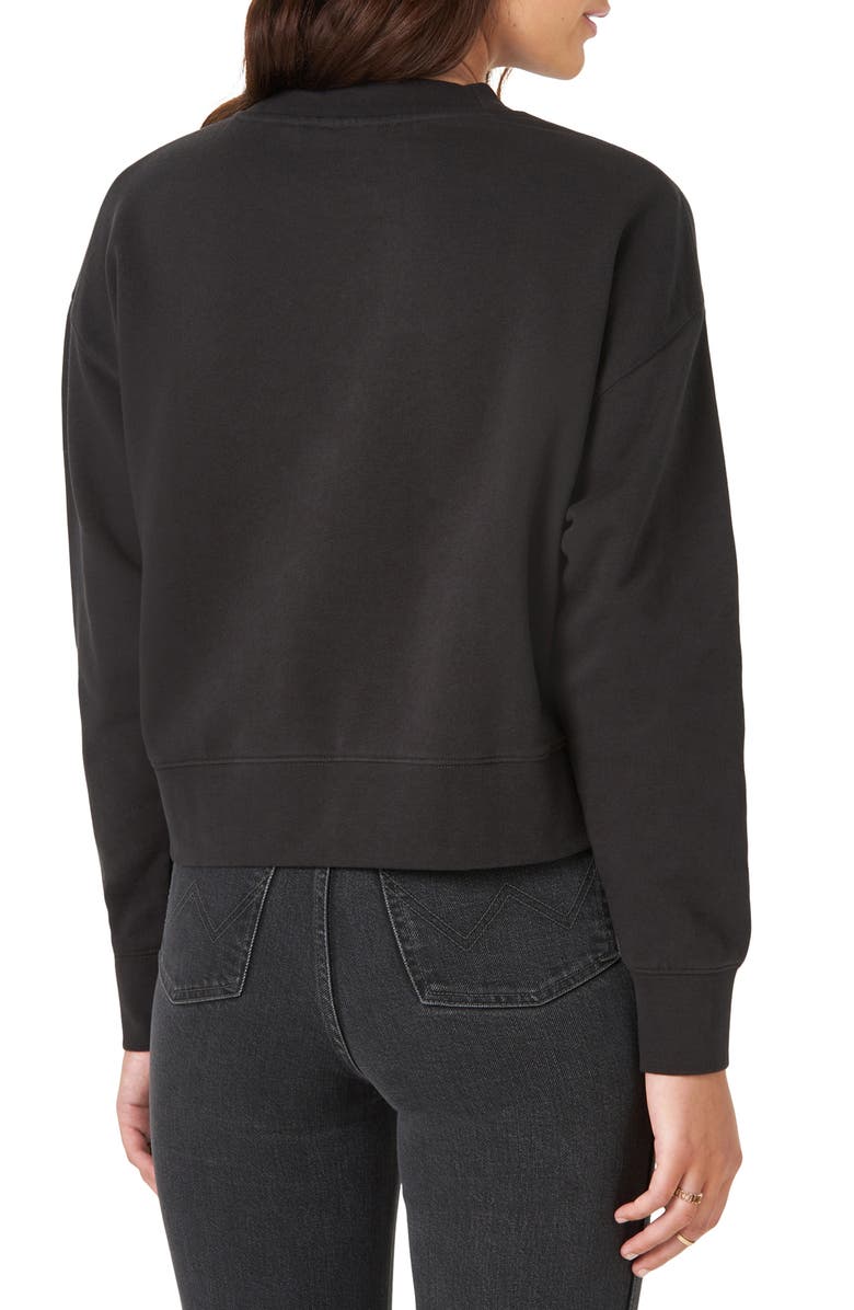 Wrangler Graphic Crop Sweatshirt, Alternate, color,