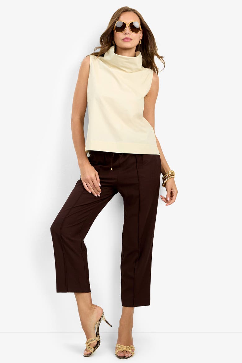 Castiglione Top, Alternate, color, Almond