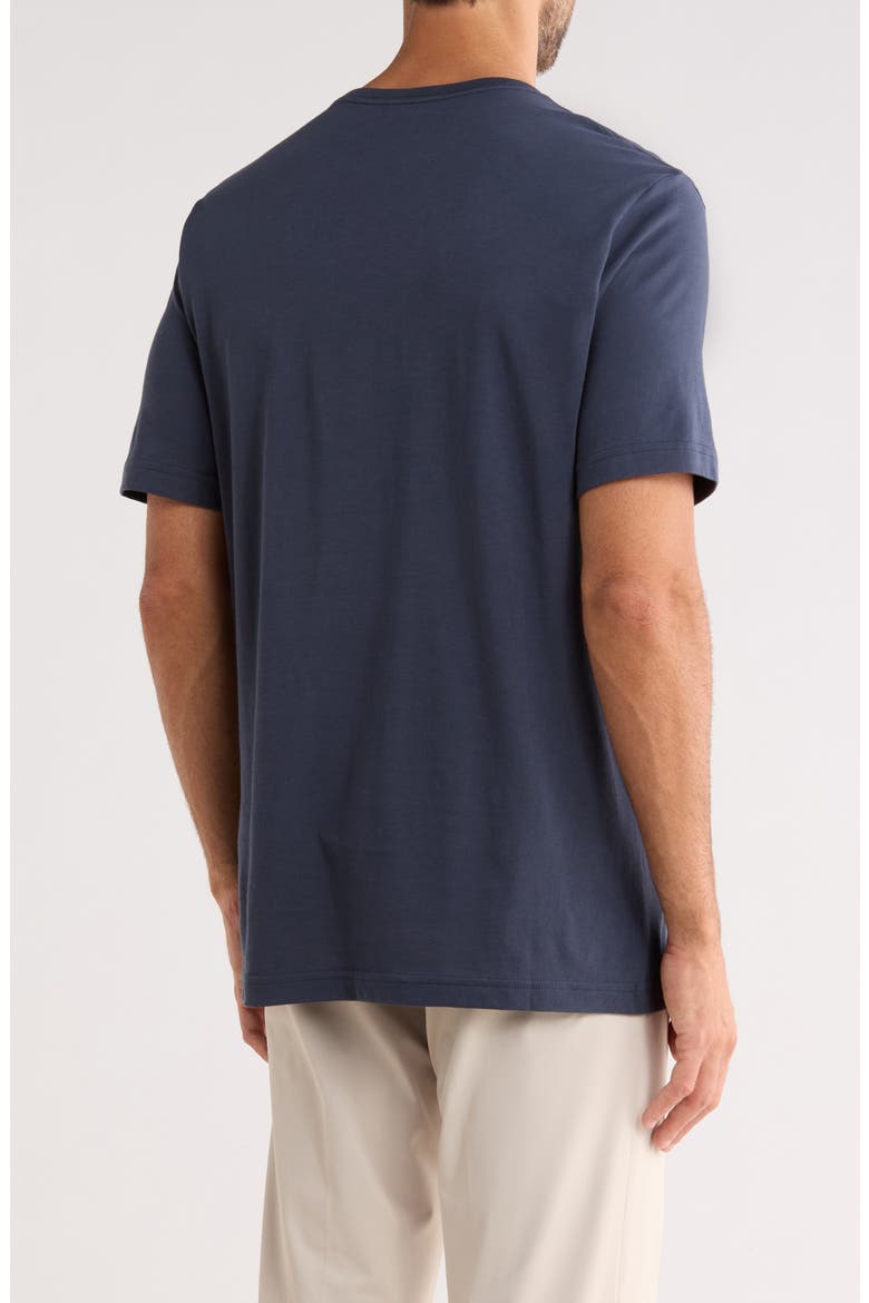 Cart Race Pima Cotton Graphic T-Shirt, Alternate, color, MOOD INDIGO