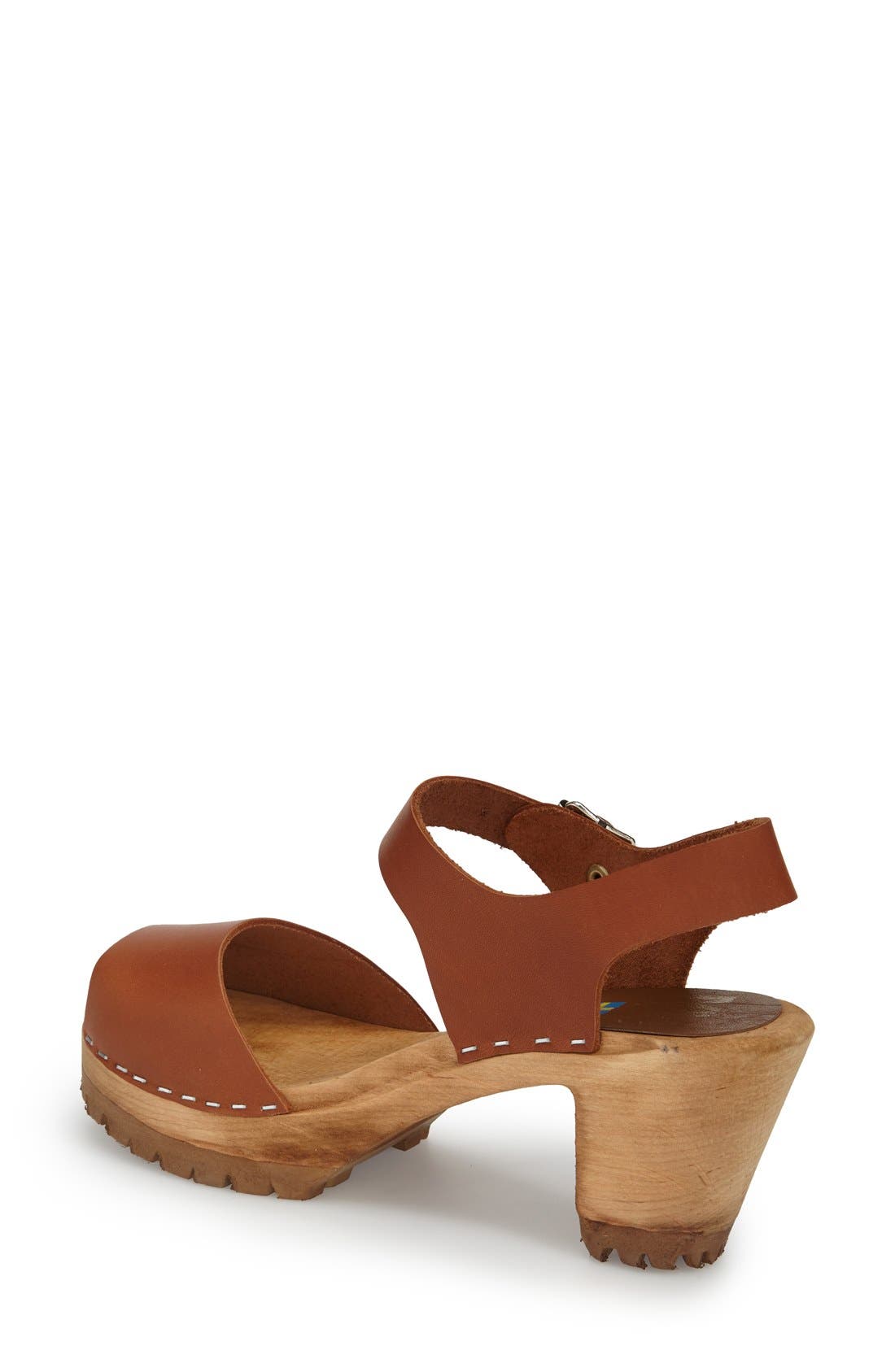 MIA 'Greta' Clog Sandal, Alternate, color, Luggage Le