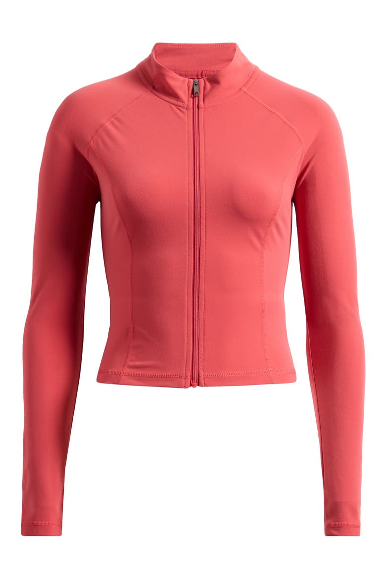 Bella Zip Up Jacket, Alternate, color, CARDINAL/ RED