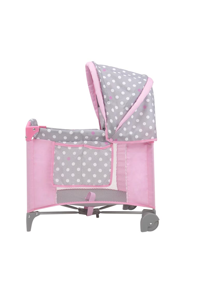 Cotton Candy Pink Doll Play Yard, Fits Dolls Up to 18", Alternate, color, Multicolored