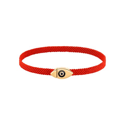 Grounded Protection - Evil Eye Red String Bracelet