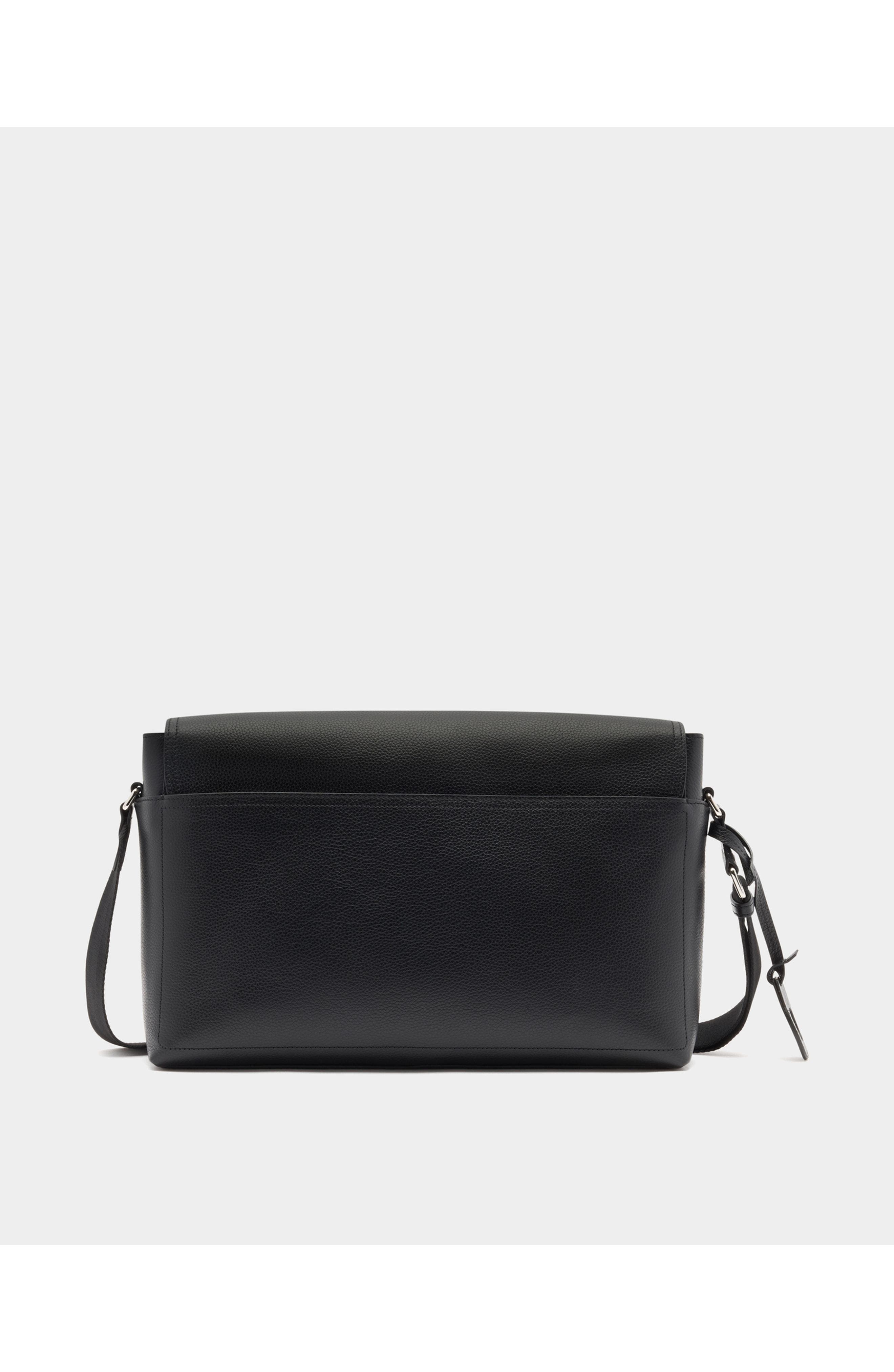 Bally Capitol Messenger Bag in Grained Leather, Alternate, color, 