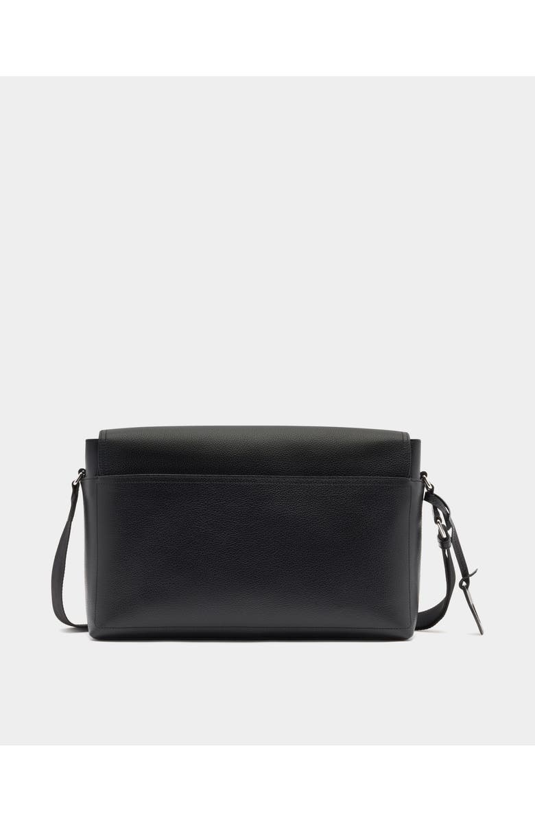 Bally Capitol Messenger Bag in Grained Leather, Alternate, color,