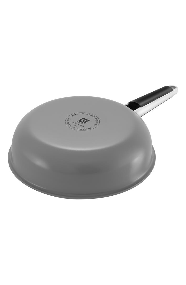 ZWILLING Pure 9.5-Inch Stainless Steel Grey Sauté Pan, Alternate, color, Grey