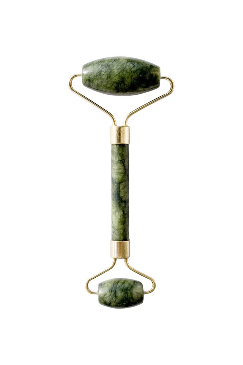Jade Stone Face Roller, Main, color, Green