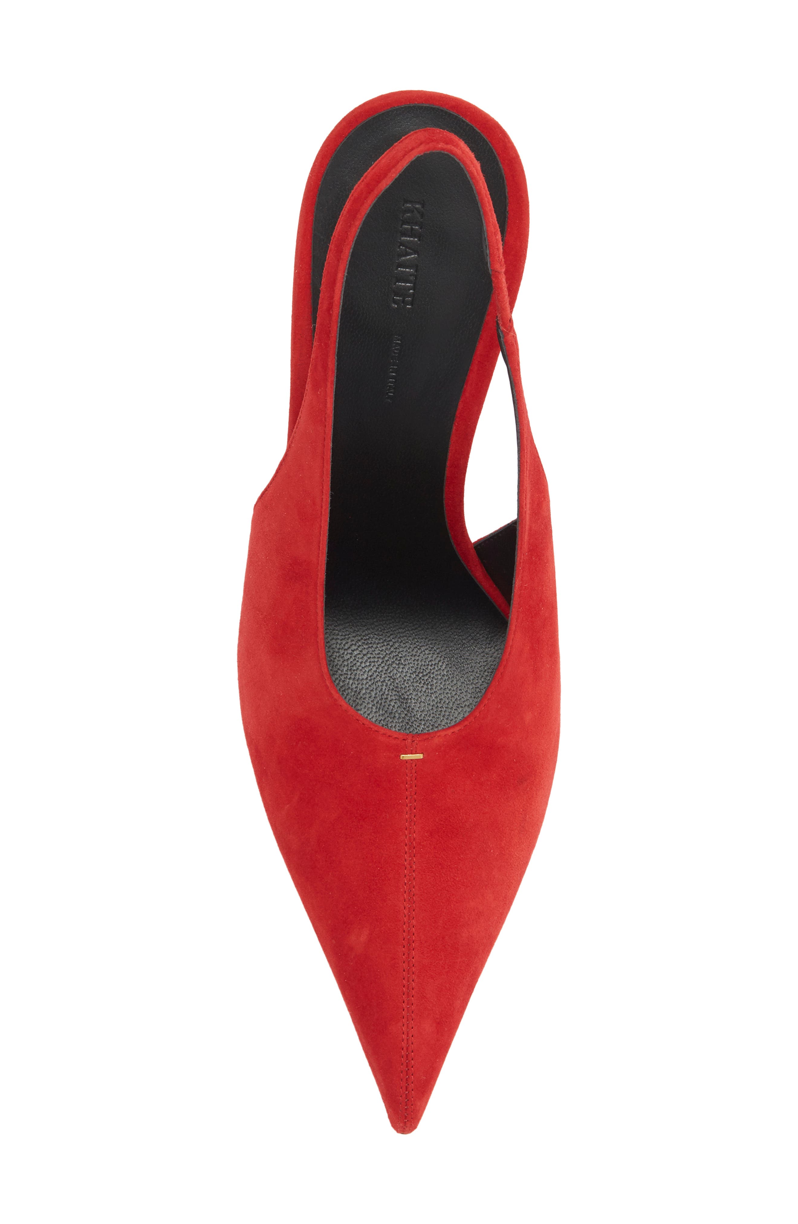 Khaite Bella Slingback Pump, Alternate, color, Lipstick