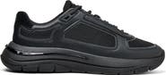 MALLET Alton Leather And Mesh Trainers