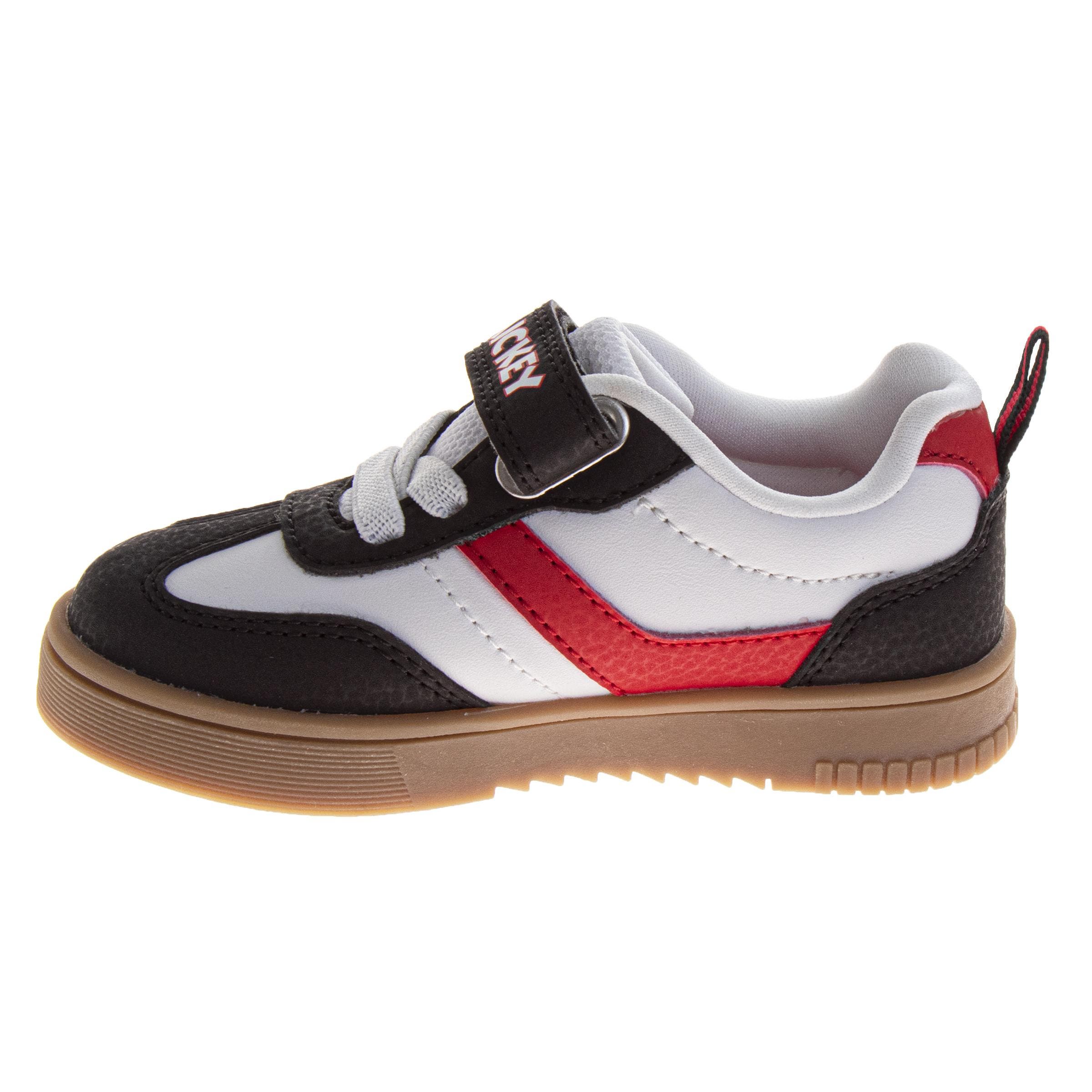 Disney Mickey Mouse Sneakers Boys, Alternate, color, Black White