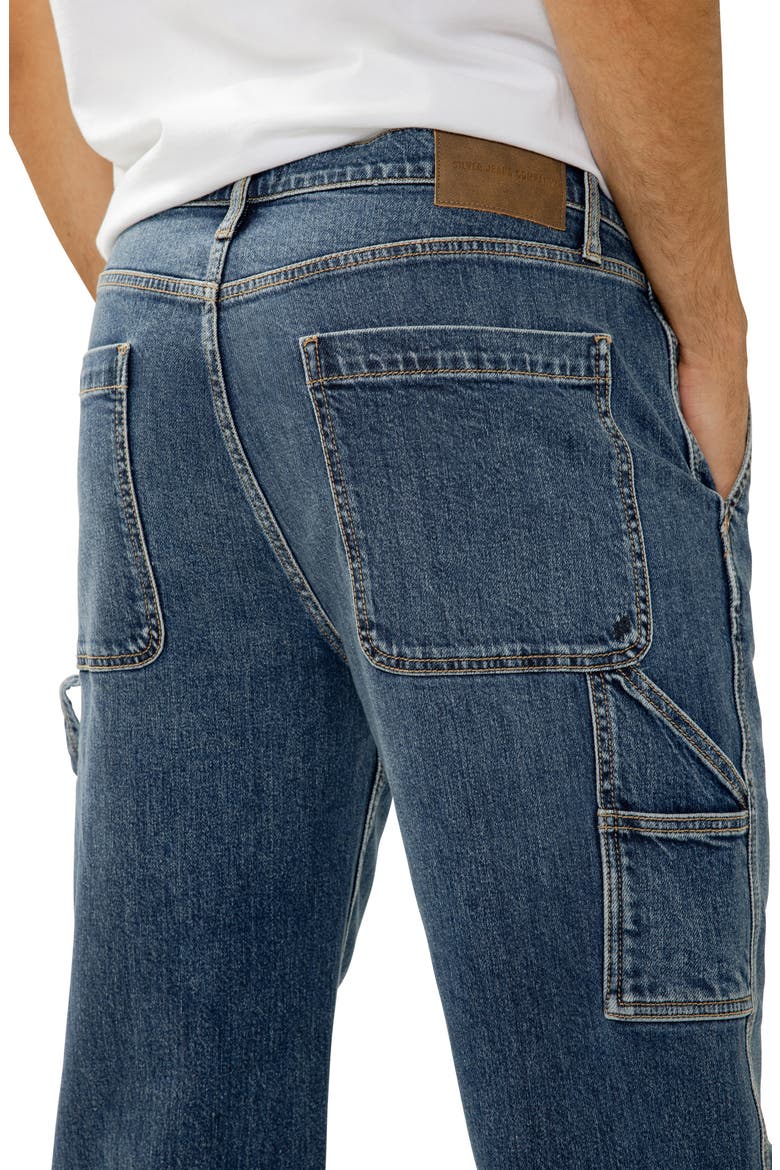Big Guy Relaxed Fit Workwear Jeans, Alternate, color, MYRTLE