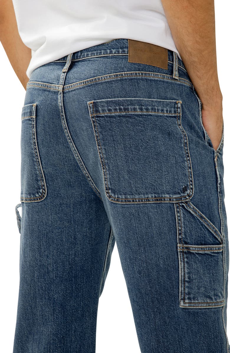 Silver Jeans Co. Big Guy Relaxed Fit Workwear Jeans, Alternate, color, Myrtle