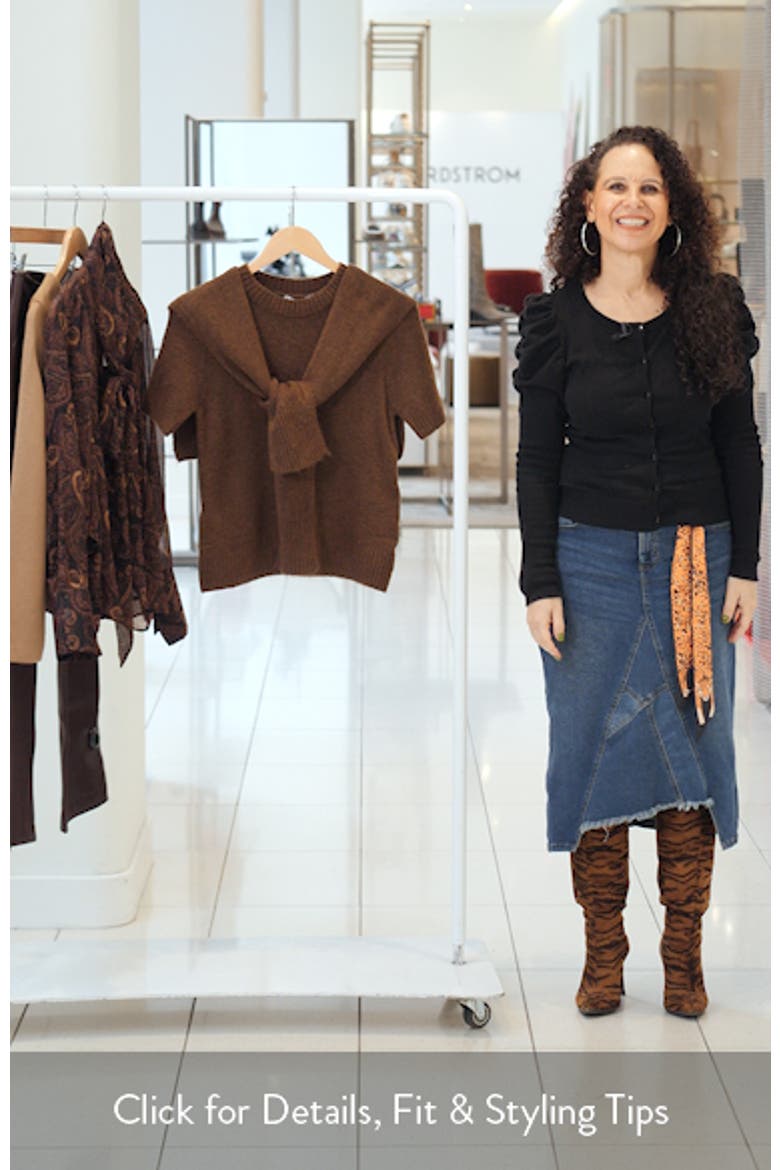 Leire Tie Neck Sweater video