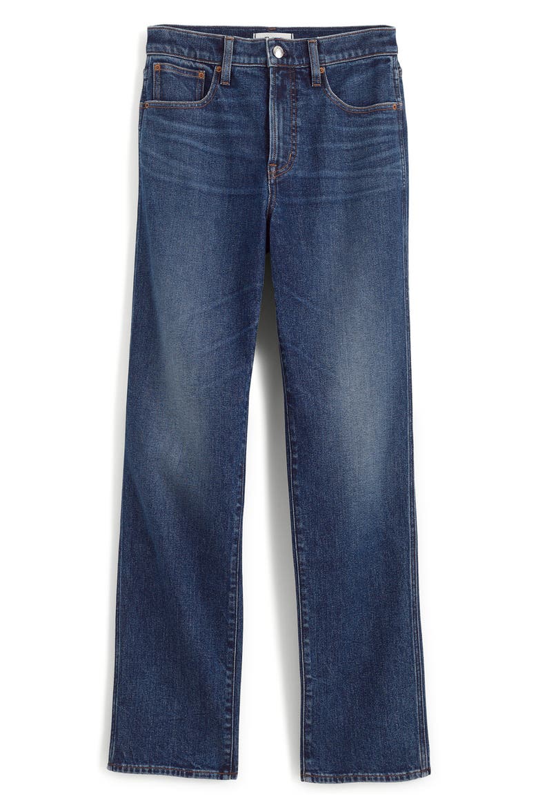 The Longline Straight Leg Jeans, Alternate, color, MIDNIGHT WATERS WASH