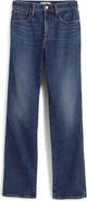Madewell The Longline Straight Leg Jeans