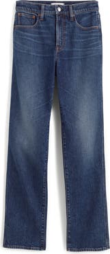 Madewell The Longline Straight Leg Jeans