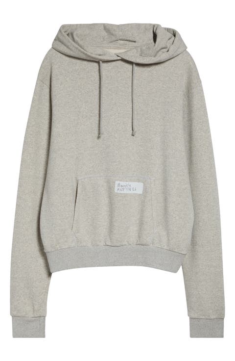 Regular Fit Logo Patch Hoodie