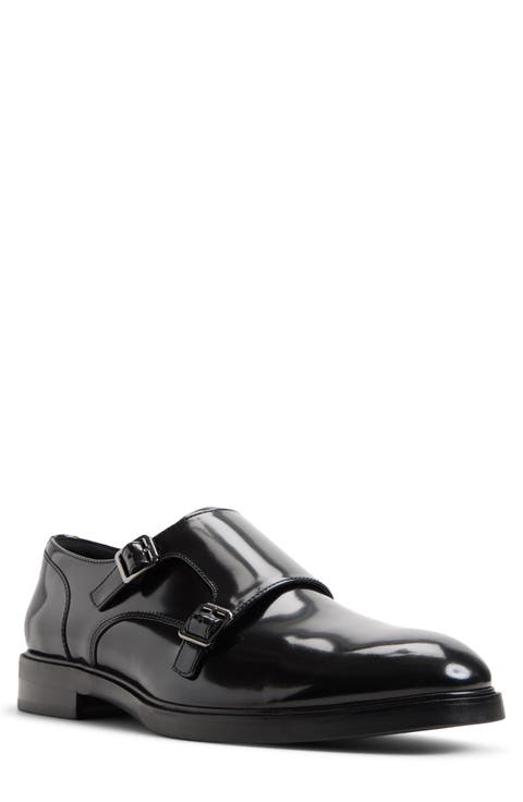 Lowry Leather Double Monk Strap Shoe