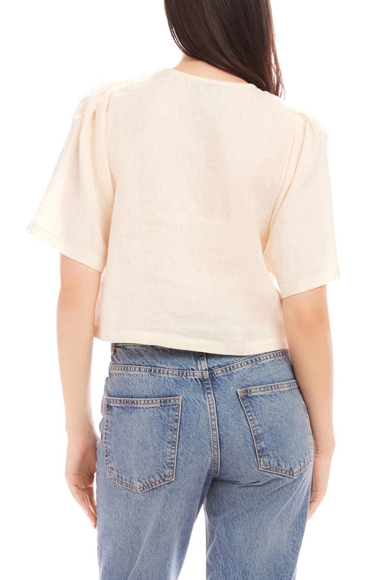 FIFTEEN TWENTY Nadine Bow Detail Top, Alternate, color,