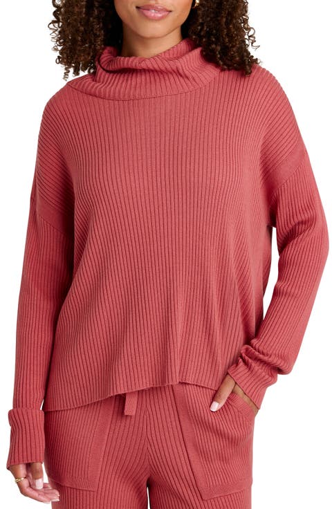 Georgie Cowl Neck Rib Sweater
