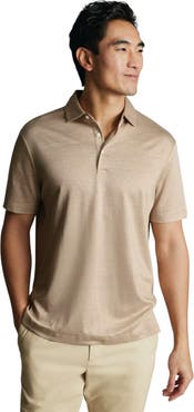 Charles Tyrwhitt Short Sleeve Linen Polo