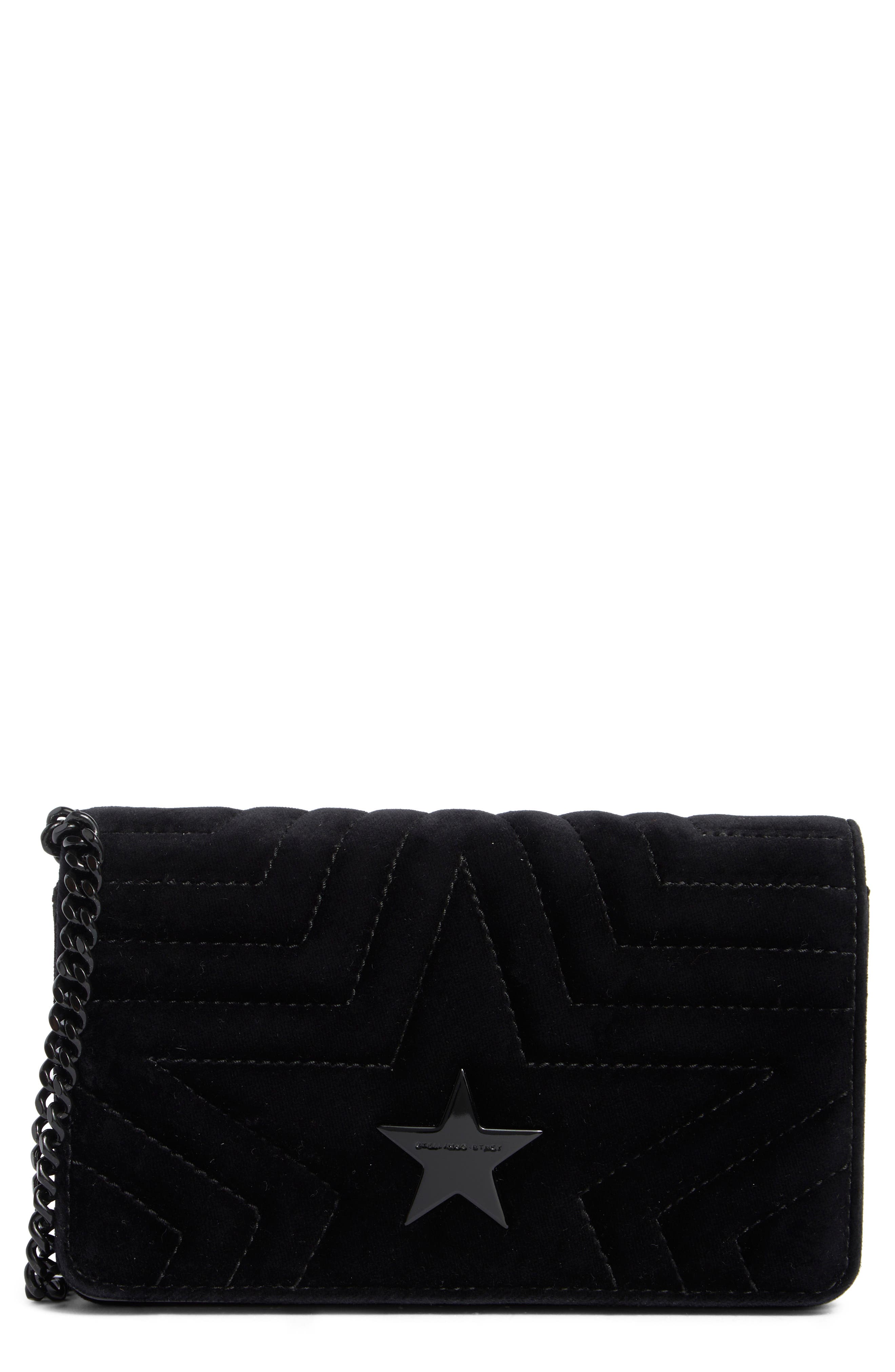 Stella McCartney Small Quilted Corduroy Crossbody Bag, Main, color, 