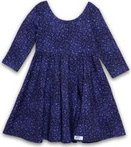 WORTHY THREADS Girls Printed Twirly Dress