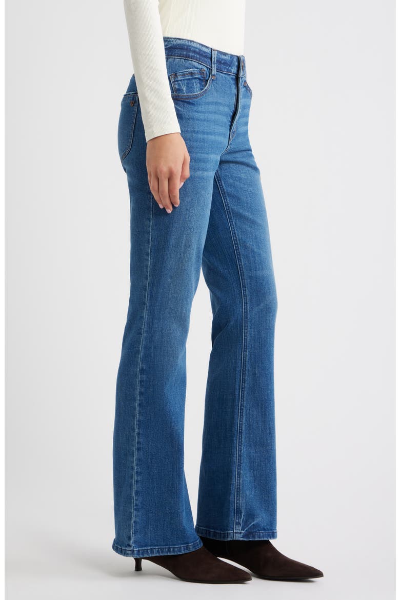 Madison High Waist Bootcut Jeans, Alternate, color, MID BLUE ARTISANAL