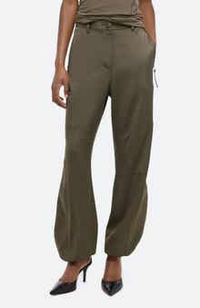 Helmut Lang Fluid Satin Flight Pants