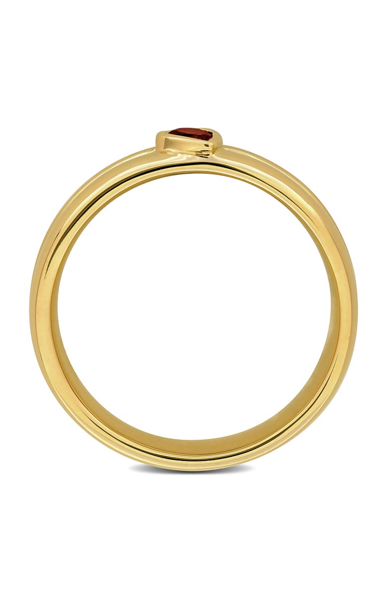 Julianna B. Pear-Cut Garnet Solitaire Ring 14k, Alternate, color, 