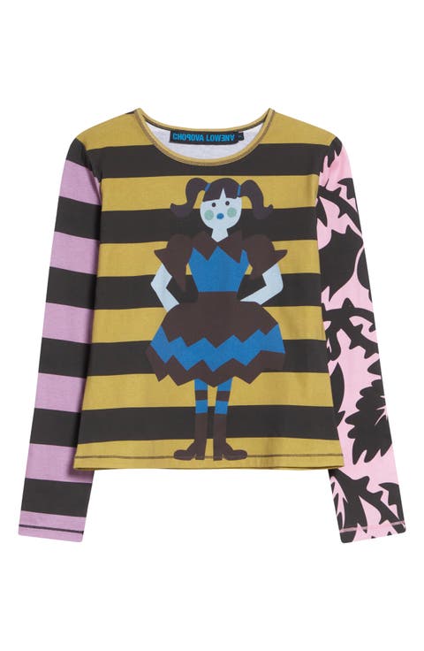 Pippi Fitted Jersey Top