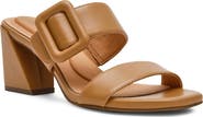 Anne Klein Narita Buckle Strap Block Heel Sandal