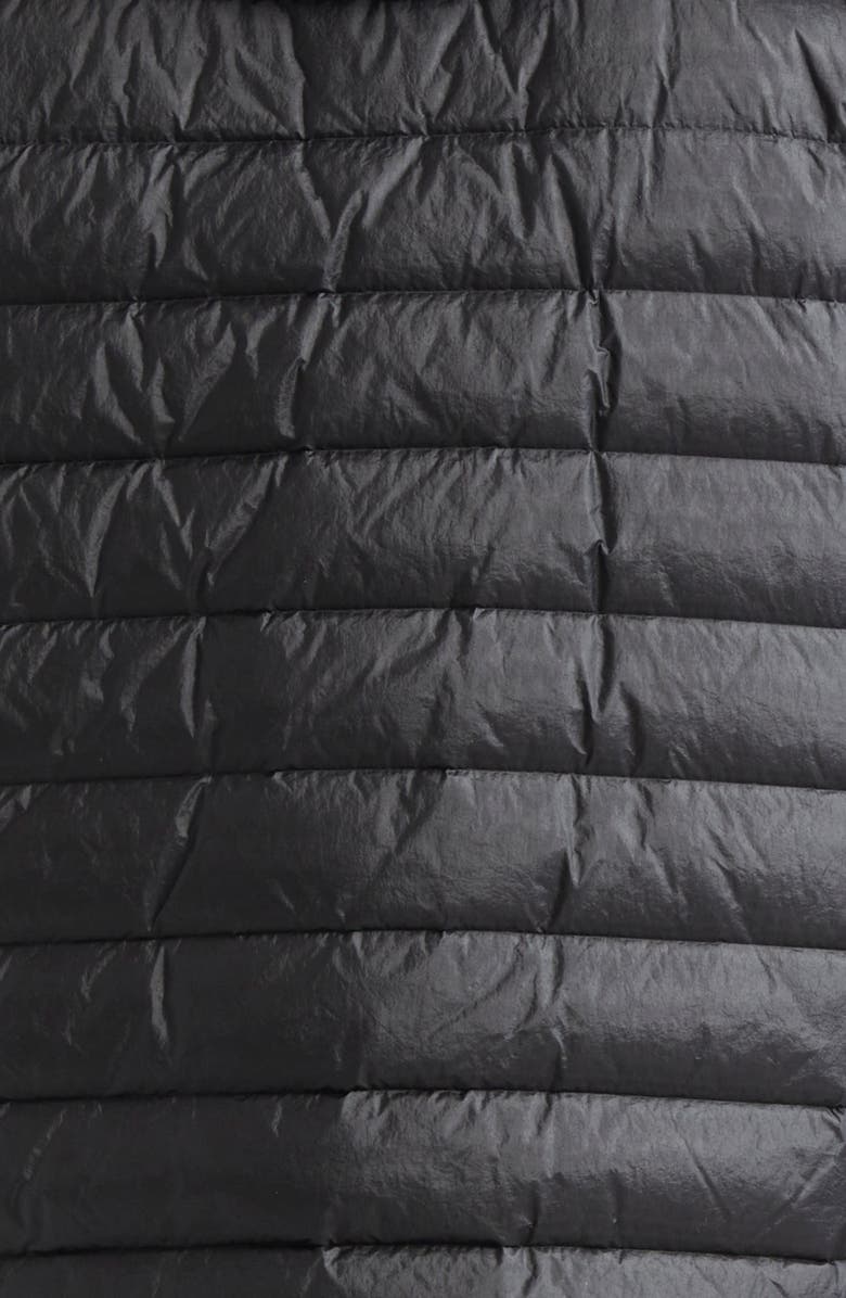 Stone Island Hooded Down Puffer Jacket, Alternate, color, Black