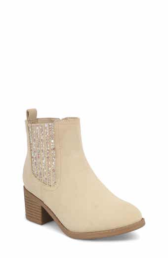 MIA Kids' Syena Crystal Embellished Chelsea Boot