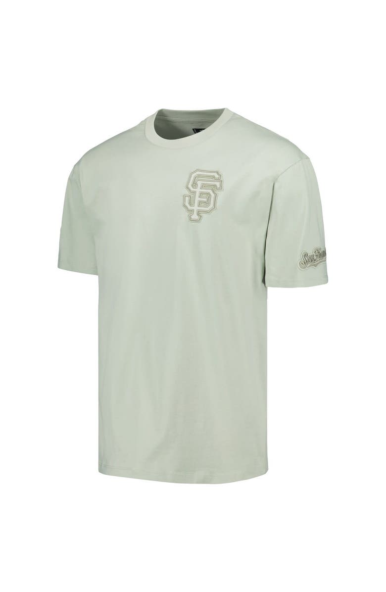 PRO STANDARD Men's Pro Standard Mint San Francisco Giants Neutral CJ Dropped Shoulders T-Shirt, Alternate, color, Mint