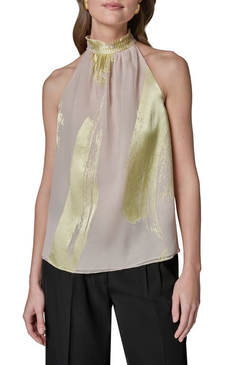 Brushstroke Sleeveless Top