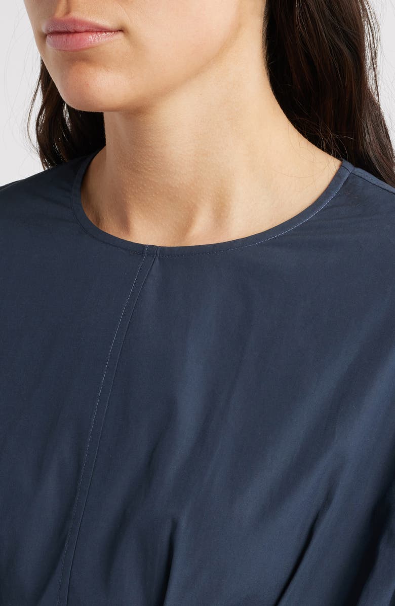 rag & bone Maddie Pleated Cotton Poplin Minidress, Alternate, color, 