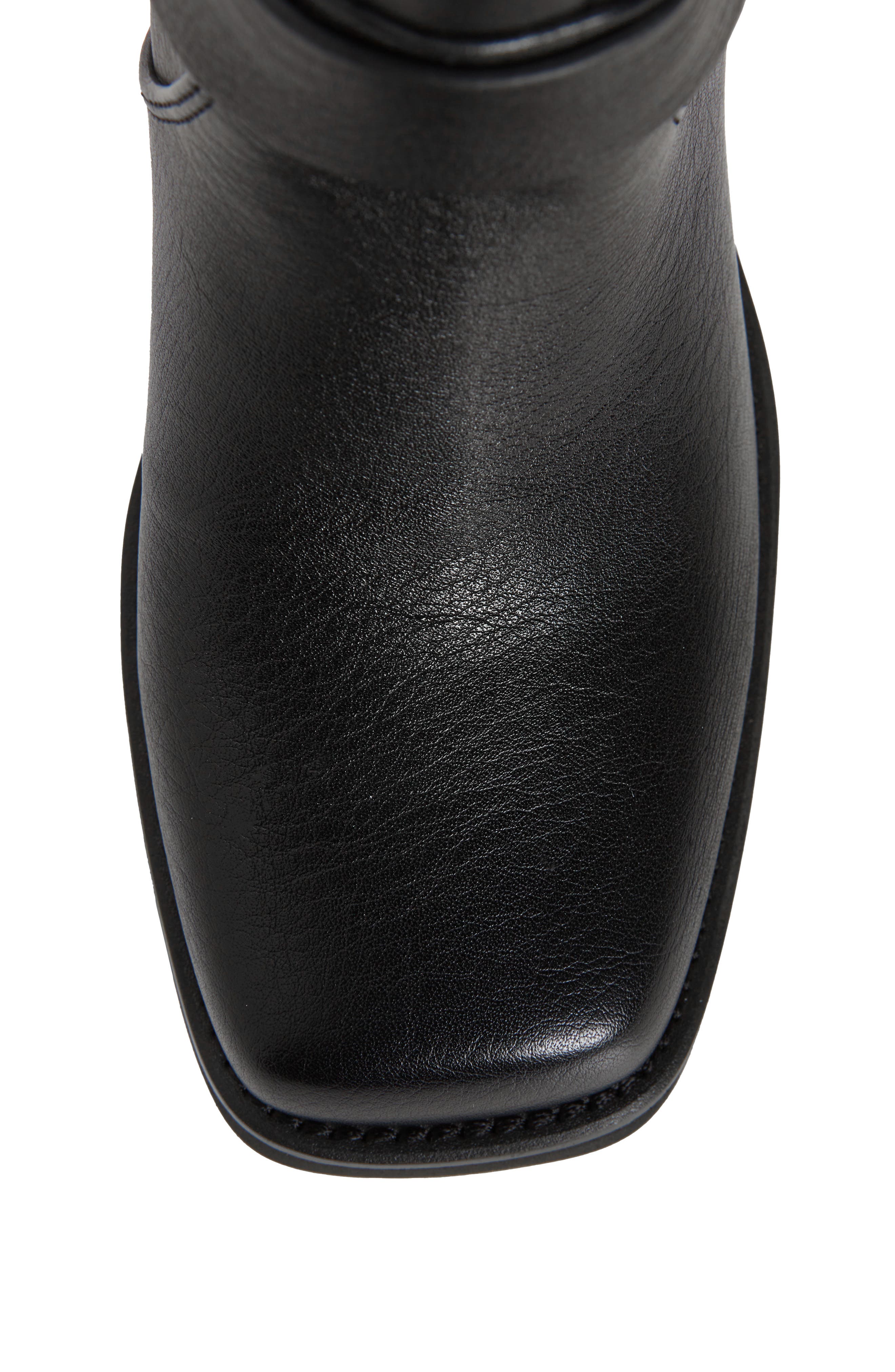 AZALEA WANG Scooter Moto Boot, Alternate, color, Black