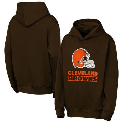 Youth Outerstuff  Brown Cleveland Browns Back to Basics Hoodie