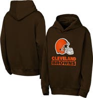 Outerstuff Youth Outerstuff Brown Cleveland Browns Back to Basics Hoodie