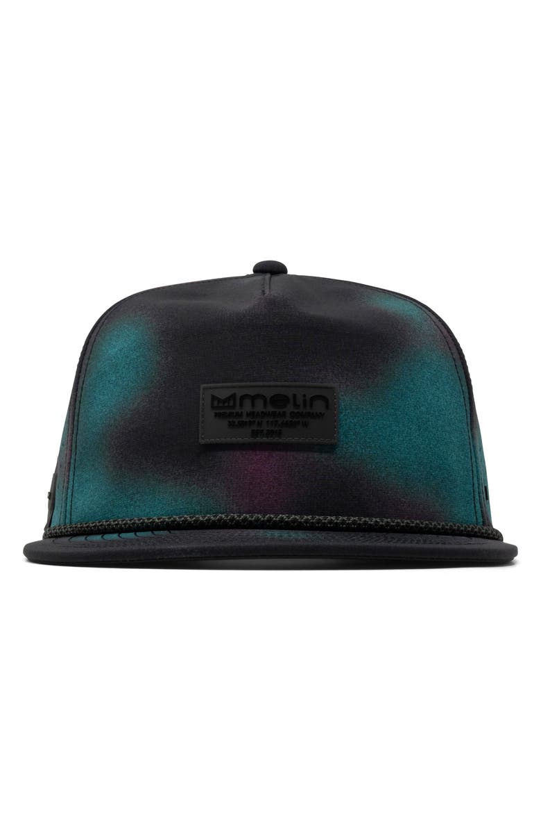 Melin Coronado Brick Aura Hydro Performance Snapback Hat, Alternate, color, Northern Aura