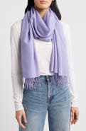 Nordstrom Tissue Weight Wool & Cashmere Scarf