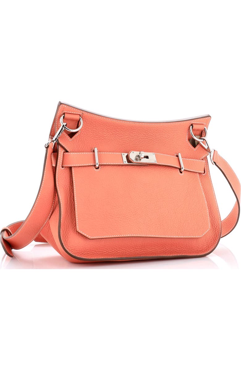 Pre-Owned Hermes Jypsiere Bag Clemence 31, Alternate, color, Crevette