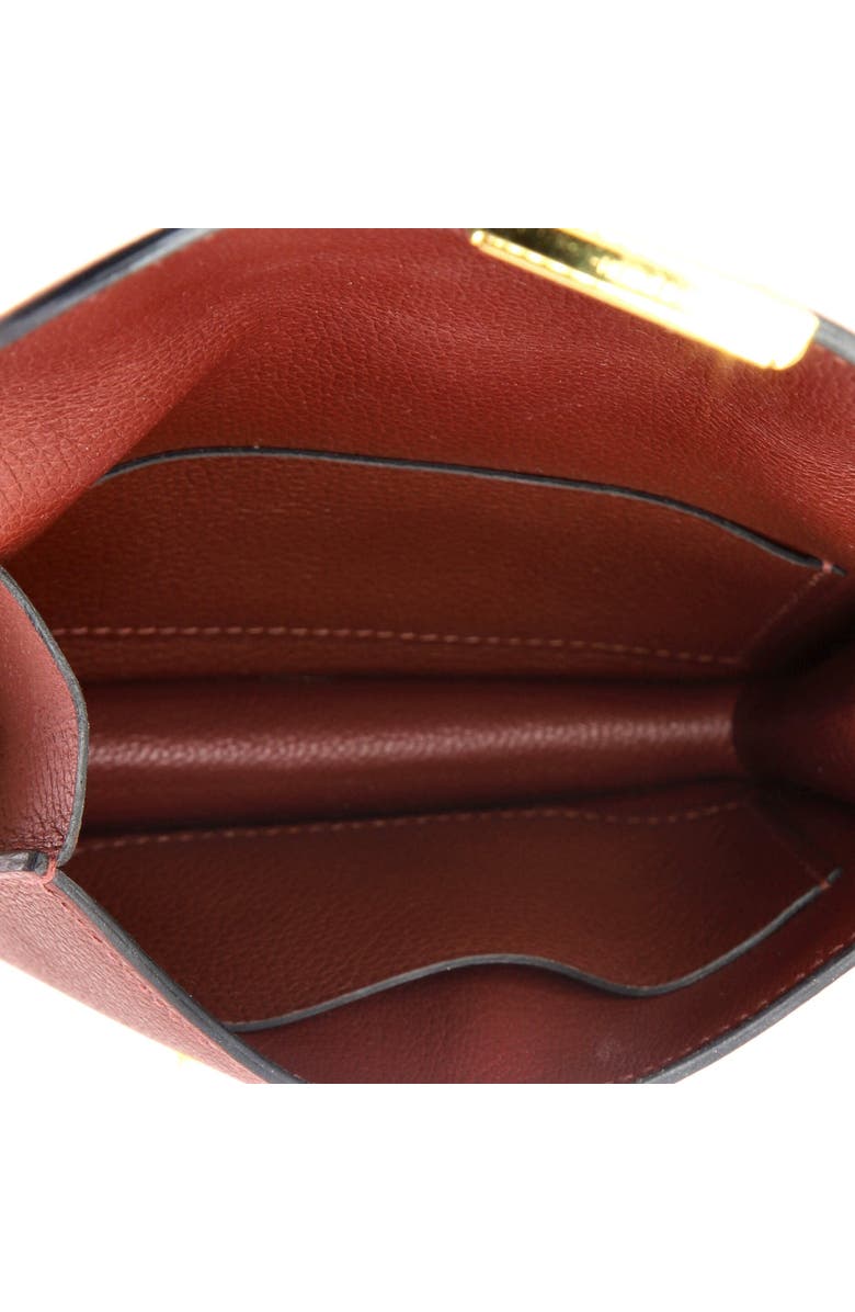 Pre-Owned Hermes Constance Slim Wallet Evercolor, Alternate, color,