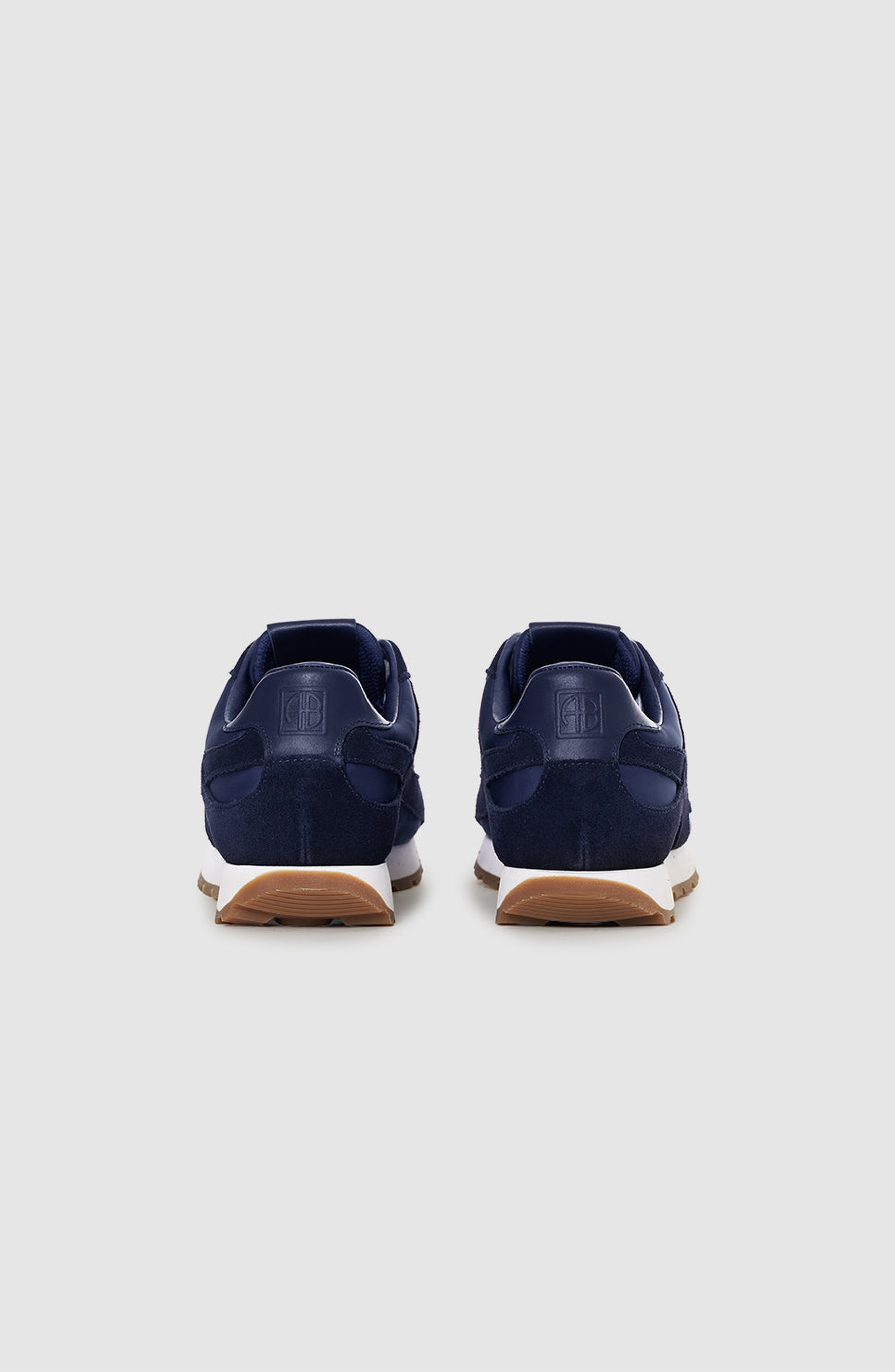ANINE BING Juno Sneakers, Alternate, color, Navy Suede