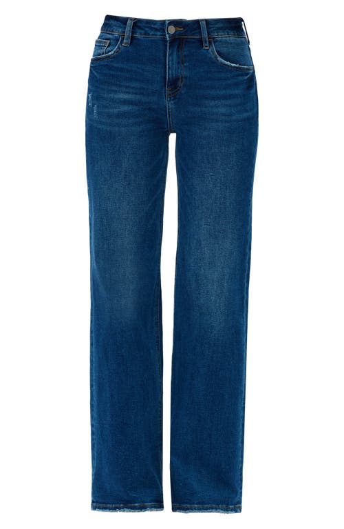 Bayeas Mid Rise Wide Leg Jeans In Blue
