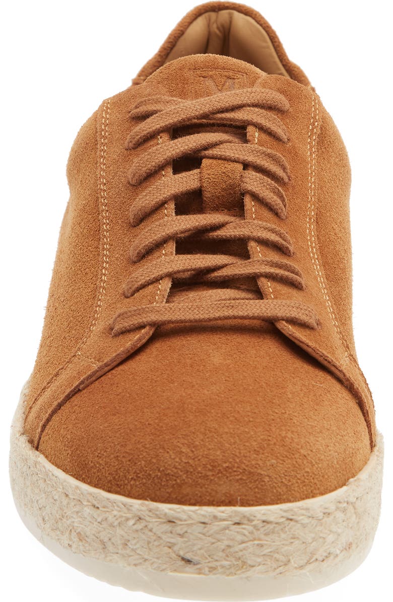 Bruno Magli Amalfi Lace-Up Sneaker, Alternate, color, Cognac Suede